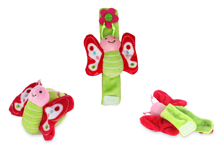 Mamibeby Animal shaped wrist shadow soft wrist strap 1 price 002 for a baby toy with Educational wisdom