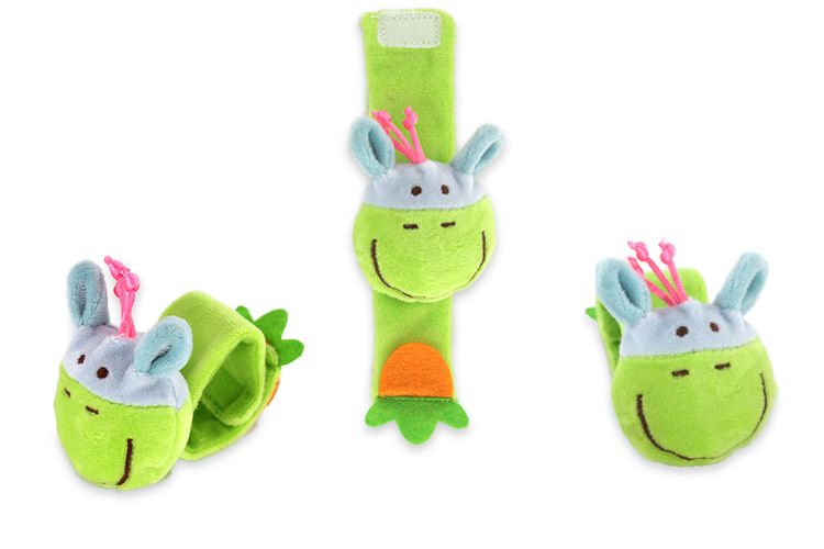Mamibeby Animal shaped wrist shadow soft wrist strap 1 price 002 for a baby toy with Educational wisdom