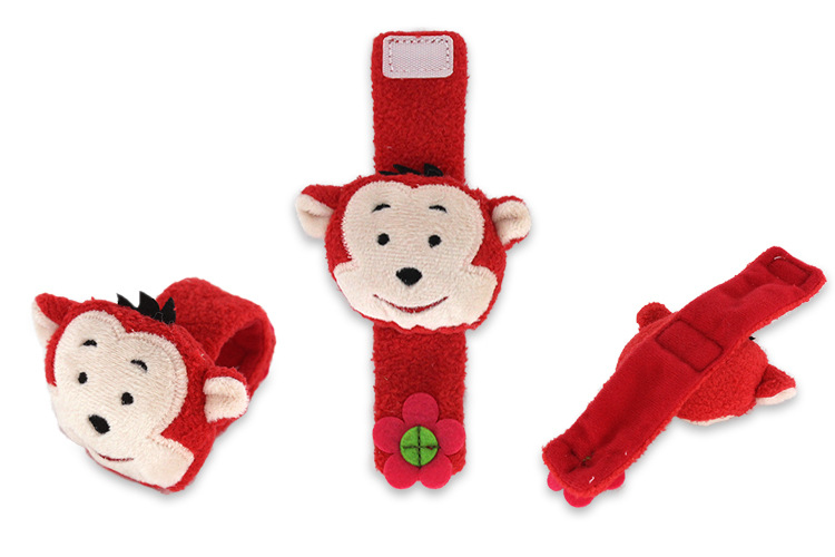 Mamibeby Animal shaped wrist shadow soft wrist strap 1 price 002 for a baby toy with Educational wisdom