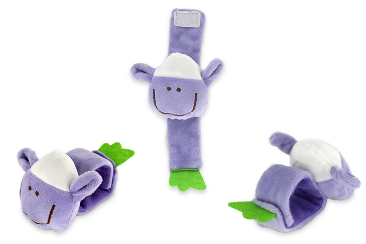 Mamibeby Animal shaped wrist shadow soft wrist strap 1 price 002 for a baby toy with Educational wisdom