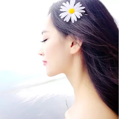 Sen department of handmade Daisy flowers a word hairpin edge clip bangs clip travel holiday bride photo pan hair headdress female