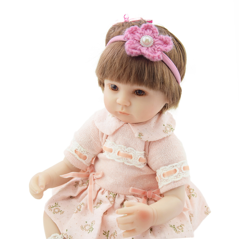 Children's Nylon Hair Band Elastic Soft Headband Wool Flowers Headdress Baby Decorative Headdress Flower Infant Photo Headgear