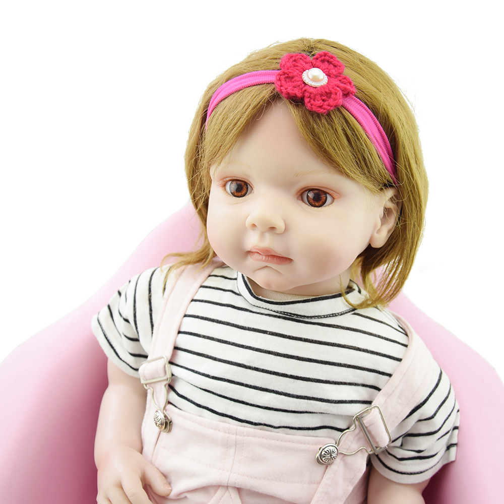 Children's Nylon Hair Band Elastic Soft Headband Wool Flowers Headdress Baby Decorative Headdress Flower Infant Photo Headgear