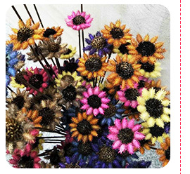 Manufacturers Supply Starry Dried Flower Bridal Headdress Shooting Props Epoxy Glass Cover Filling Dried Flowers Gypsophila