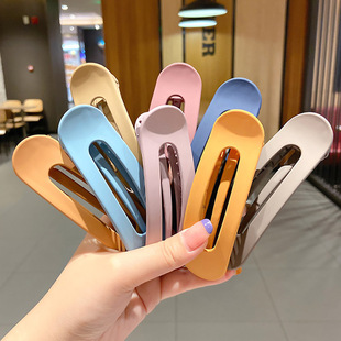 Sweet Flowers Hairpin Children's Colorful Bang Clip Little Girl Ins Hair Accessories Girls' Side Hair Clip for Broken Hair Headdress