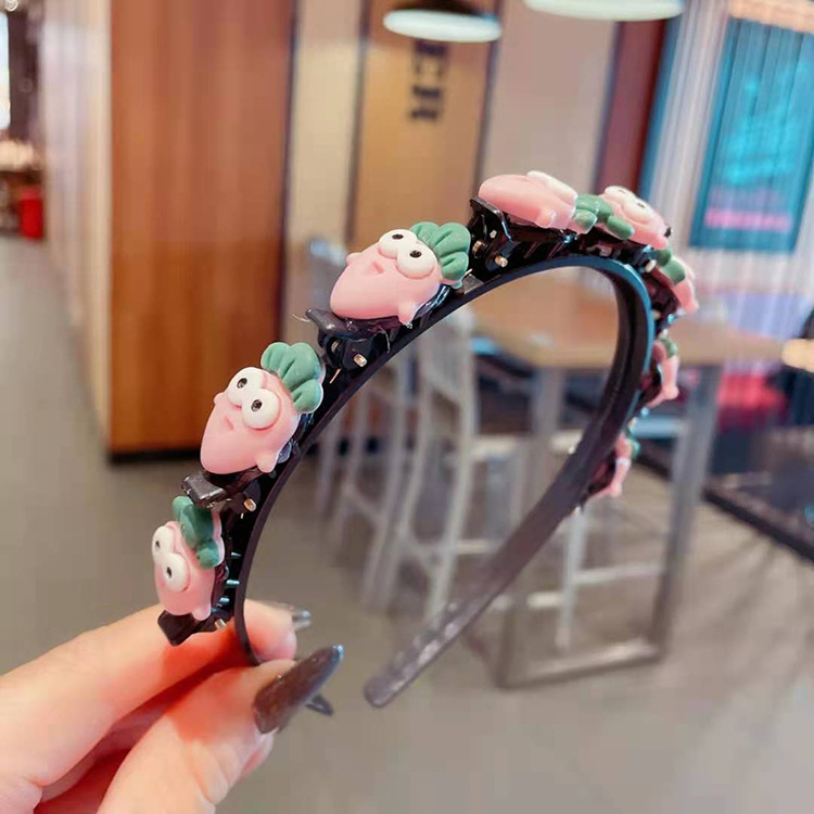 2021 Internet Hot New Broken Hair Lazy Headband Girl Cute Flowers Hairpin Braided Hair Little Clip Hairpin Headdress 2021 Internet Hot New Broken Hair Lazy Headband Girl Cute Flowers Hairpin Braided Hair Little Clip Hairpin Headdress