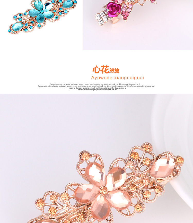 Small Korean Style Rhinestone Bow Hairpin Headdress Crystal Flowers All-Match Head Clip Spring Clip Hairpin Wholesale Small Korean Style Rhinestone Bow Hairpin Headdress Crystal Flowers All-Match Head Clip Spring Clip Hairpin Wholesale