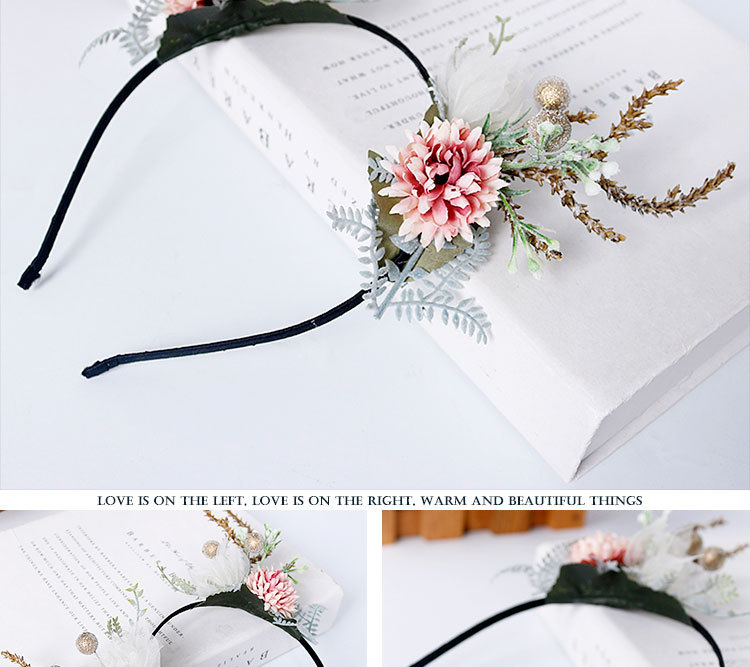 Independent packaging European hair hoops Christmas head buckle children adult headdress decoration birthday party flowers hair accessories Independent packaging European hair hoops Christmas head buckle children adult headdress decoration birthday party flowers hair accessories