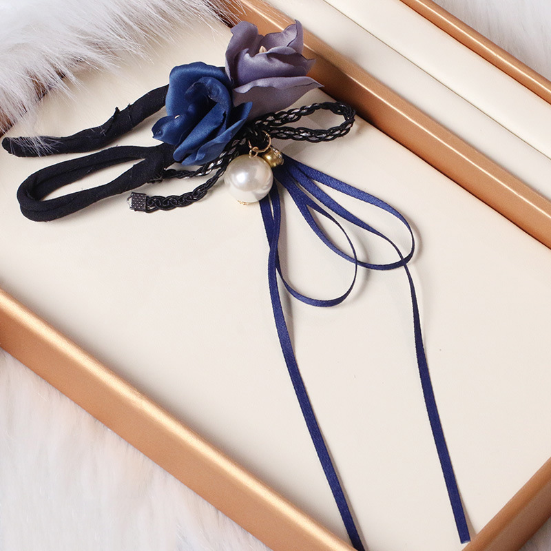 Korean Style Lounger Hair Device Hair Band Super Fairy Flowers Tie up a Bun Hairstyle Pearl Hair Bun Artifact Headdress Wholesale