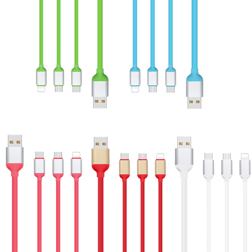 Three-in-One Data Cable for Android Type-C Three-in-One Data Cable Bouncy Data Cable LeTV Charging Cable Three-in-One Data Cable for Android Type-C Three-in-One Data Cable Bouncy Data Cable LeTV Charging Cable