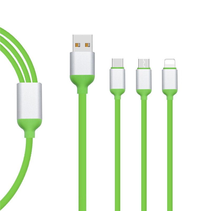 Three-in-One Data Cable for Android Type-C Three-in-One Data Cable Bouncy Data Cable LeTV Charging Cable Three-in-One Data Cable for Android Type-C Three-in-One Data Cable Bouncy Data Cable LeTV Charging Cable