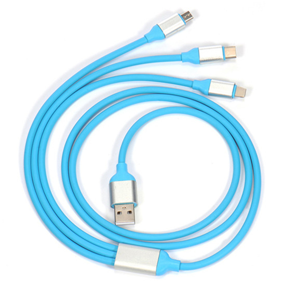 Three-in-One Data Cable for Android Type-C Three-in-One Data Cable Bouncy Data Cable LeTV Charging Cable Three-in-One Data Cable for Android Type-C Three-in-One Data Cable Bouncy Data Cable LeTV Charging Cable