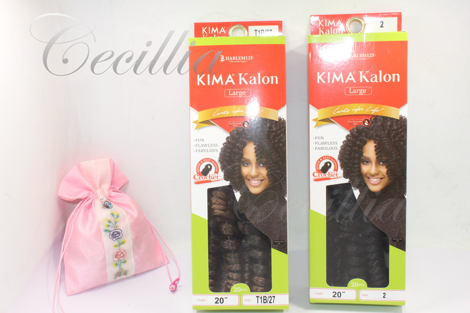 Africa&#039;s best-selling pig pigtail KALON LARGE 20INCH multi-color optional curl bouncy.