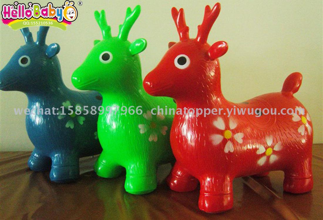Jumping horse, inflatable PVC bouncy zebra, horse, deer Jumping horse, inflatable PVC bouncy zebra, horse, deer
