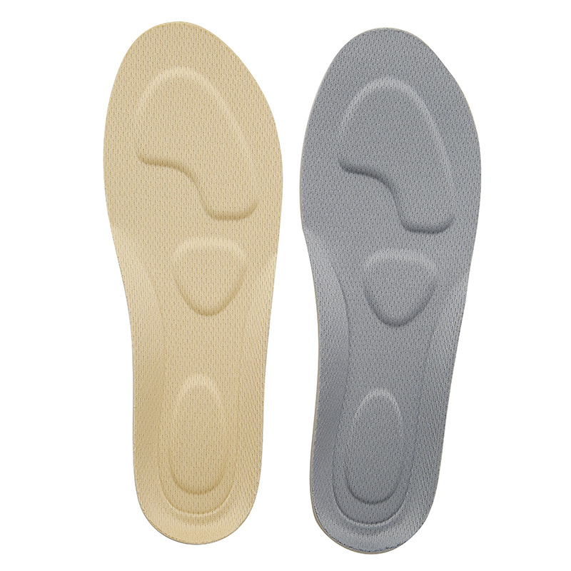 Strong Cotton Sneakers Height Increasing Insole Cushion Shock Absorber Sweat-Absorbing Breathable Lightweight Comfortable Bouncy Height Increasing Insole