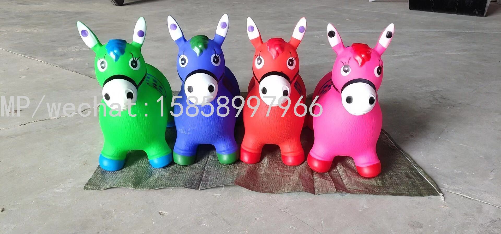 Jumping Animal with horse design, Bouncy horse 