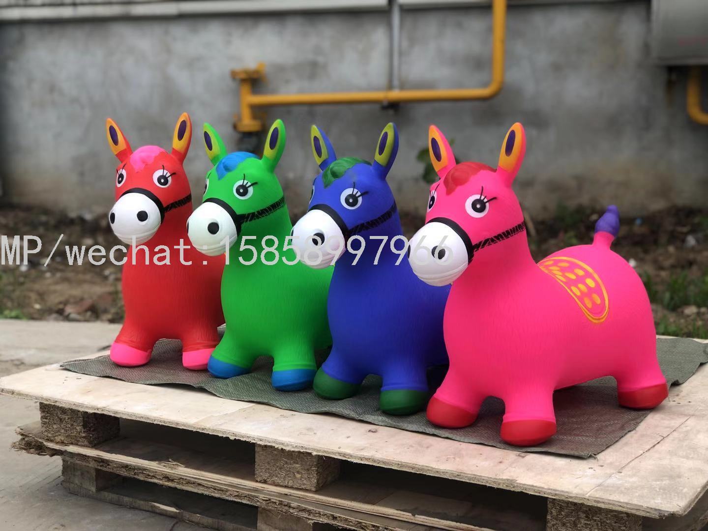 Jumping Animal with horse design, Bouncy horse 