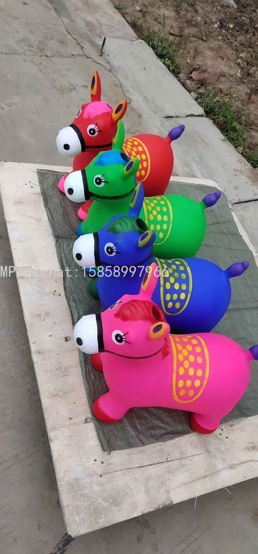 Jumping Animal with horse design, Bouncy horse 
