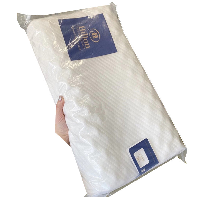 WeChat Hot-Selling Hilton Pillow Core Bouncy Latex Memory Pillow Neck Pillow