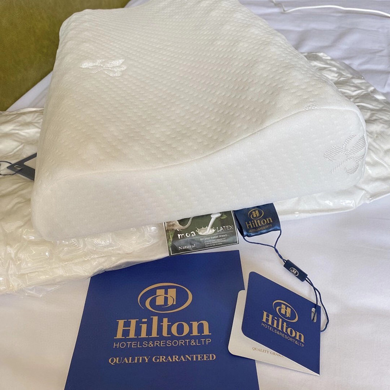WeChat Hot-Selling Hilton Pillow Core Bouncy Latex Memory Pillow Neck Pillow WeChat Hot-Selling Hilton Pillow Core Bouncy Latex Memory Pillow Neck Pillow