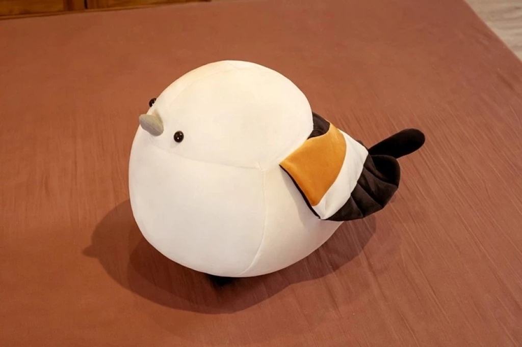 Bouncy Soft and round Rolling Titmouse Doll Plush Toy Bird Doll Sleeping Ragdoll Children's Gift Female Bouncy Soft and round Rolling Titmouse Doll Plush Toy Bird Doll Sleeping Ragdoll Children's Gift Female