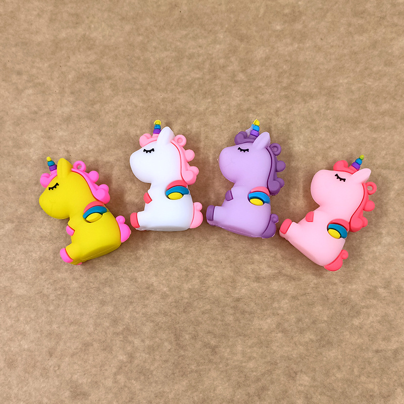 DIY Cute Bouncy Colorful Unicorn Pony Resin Jewelry Accessories Keychain Hanging Price Stall Wholesale DIY Cute Bouncy Colorful Unicorn Pony Resin Jewelry Accessories Keychain Hanging Price Stall Wholesale