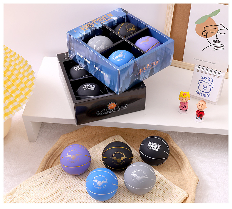 Cartoon Rubber Bouncy Ball Four-Piece Hidden Bottom Map High Elastic Children Student Non-Slip Crack Small Basketball Cartoon Rubber Bouncy Ball Four-Piece Hidden Bottom Map High Elastic Children Student Non-Slip Crack Small Basketball