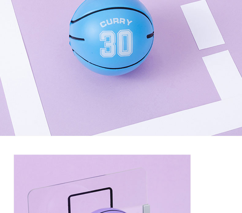 Solid Small Basketball Cartoon Pu Bouncing Ball High Elasticity Good Grip Children Student Toys Small Ball Bouncy Ball