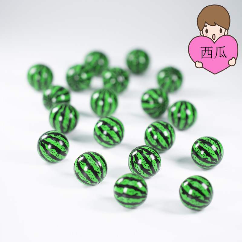 No. 32 Elastic Ball 100 Yiwu Stall Children Toy Ball Solid Bouncy Ball One Yuan Gashapon Machine Bouncing Ball