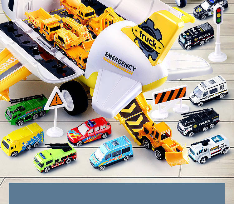 Can tell a story children toy plane inertial car model oversize music simulation airliner A380 birthday gift