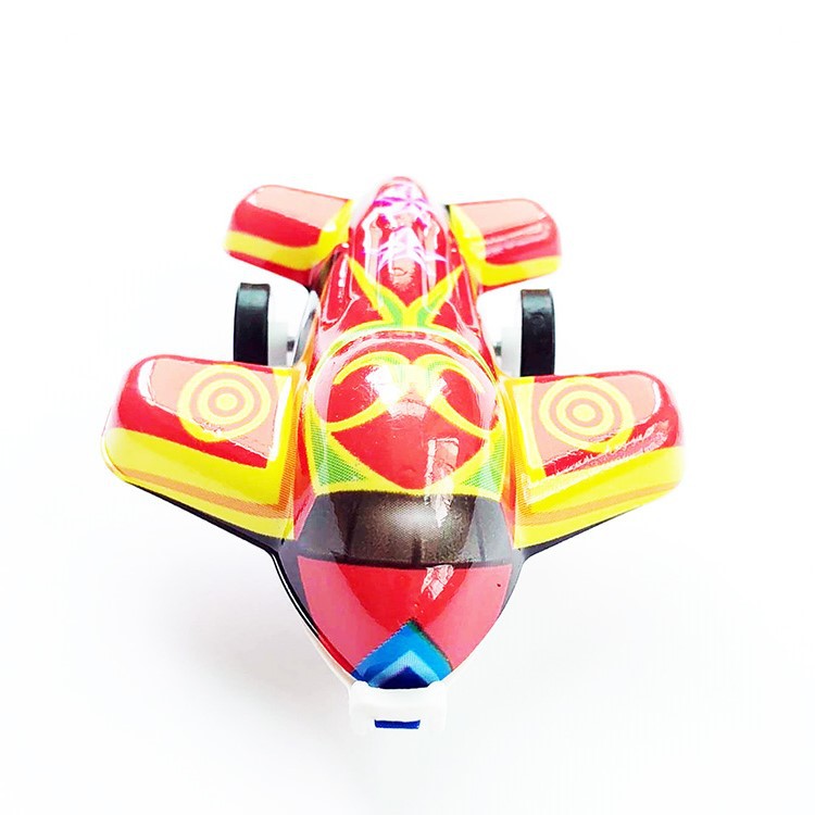 Children's Cartoon Mini Warrior Small Plane Children's Simulation Warrior Fighter Model Toy Stall Hot Sale