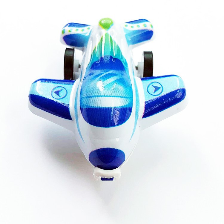 Children's Cartoon Mini Warrior Small Plane Children's Simulation Warrior Fighter Model Toy Stall Hot Sale