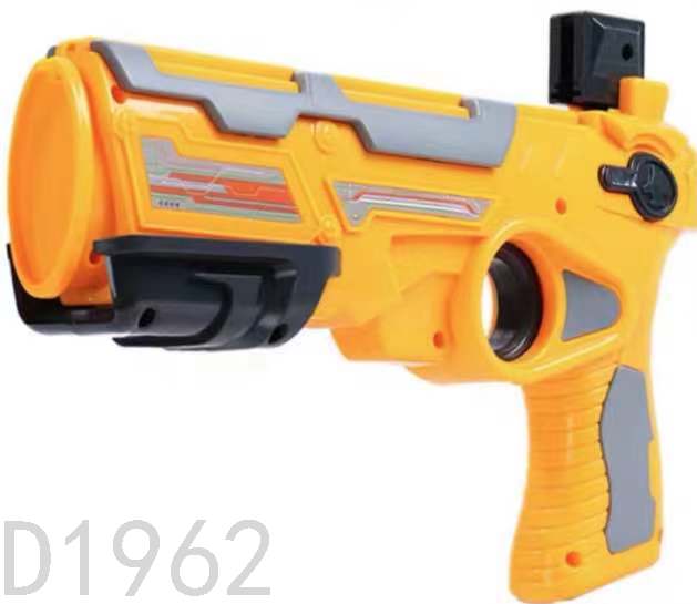 Bubble Plane Launching Gun Children's Outdoor Catapult Air Combat Flying Saucer Internet Celebrity Dazzling Glider Toy