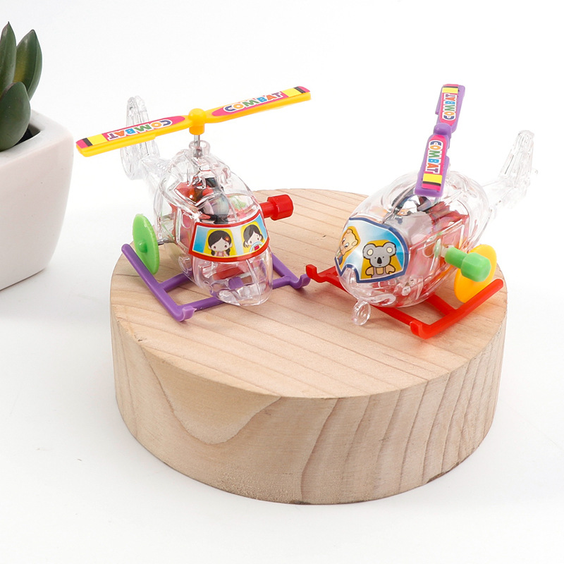 New Exotic Creative Wind-up Spring Toy Plane Kindergarten Birthday Gift Children&#039;s Toy Supply