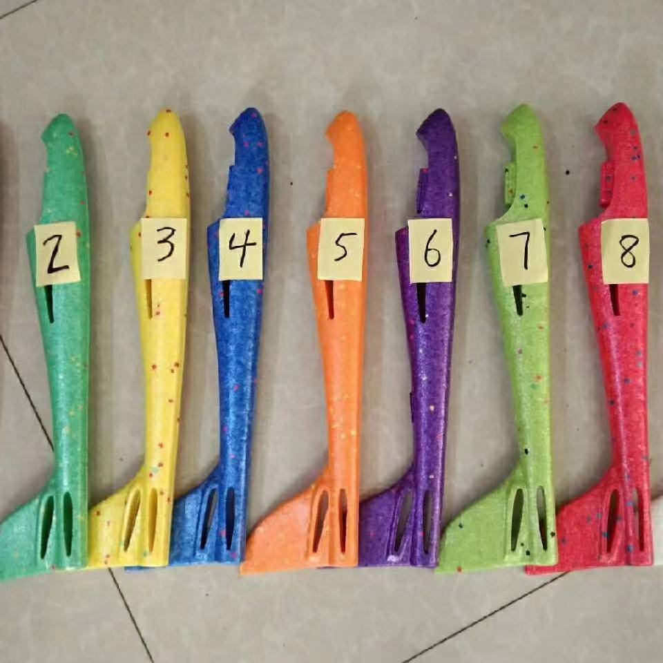 Factory Wholesale Toy Model Bubble Plane 48cm Hand Throw Plane Model Airplane Children Glider Luminous Toys