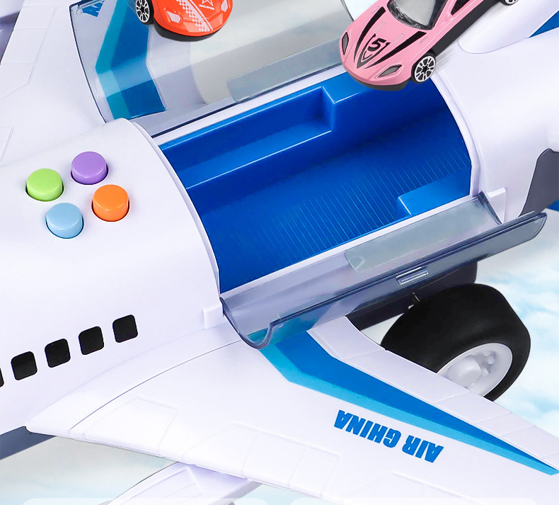 Children's Toy Early Education Story Sample Set Storage Sliding Passenger Plane Fire Police Car Engineering Car Scene Game Children's Toy Early Education Story Sample Set Storage Sliding Passenger Plane Fire Police Car Engineering Car Scene Game