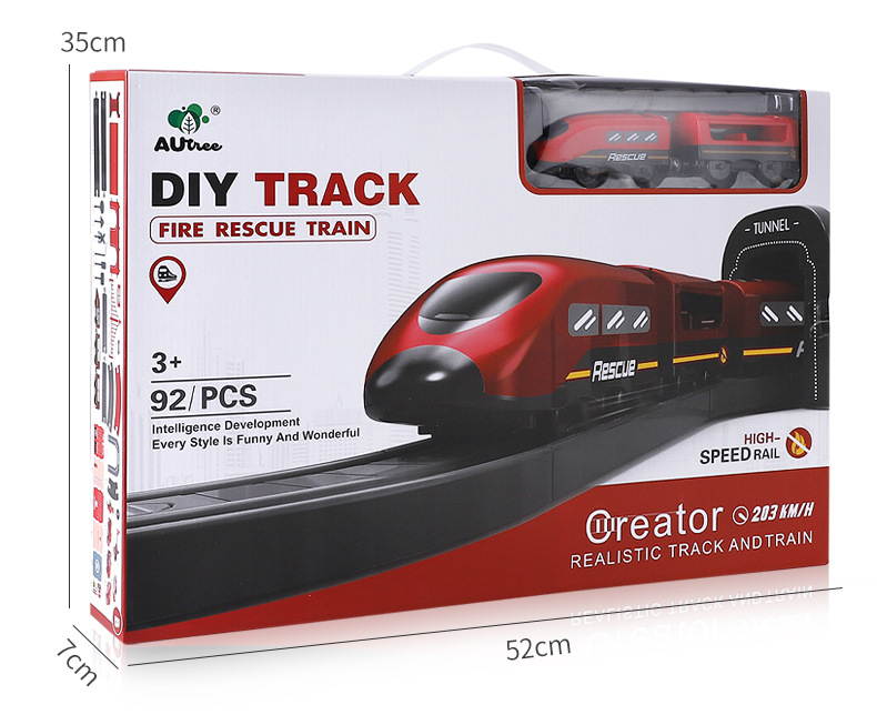 High-Speed Train Toy Children Boy Electric Puzzle Brain-Moving Large CRH Harmony Fire Motor Car Super Long Track High-Speed Train Toy Children Boy Electric Puzzle Brain-Moving Large CRH Harmony Fire Motor Car Super Long Track