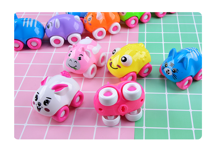 Magnetic Toy Car Children Play House Magnetic Car Sliding Train Can Absorb Cartoon Bumper Car Kindergarten