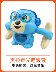 One Piece Dropshipping Best-Seller on Douyin Press Stunt Tilting Small Train Children's Rolling Locomotive Boys and Girls Toy Car
