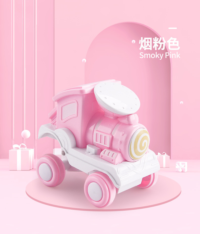 One Piece Dropshipping Best-Seller on Douyin Press Stunt Tilting Small Train Children's Rolling Locomotive Boys and Girls Toy Car