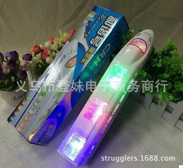 CRH Harmony EMU Universal High-Speed Train Ribbon Lights Music Electric Locomotive Subway Model Toy Wholesale CRH Harmony EMU Universal High-Speed Train Ribbon Lights Music Electric Locomotive Subway Model Toy Wholesale