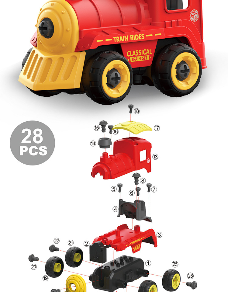 Disassembly DIY Remote Control Aircraft Model Toy Light Sound Effect Electric Large Train Bus Boy Toy Assembled Disassembly DIY Remote Control Aircraft Model Toy Light Sound Effect Electric Large Train Bus Boy Toy Assembled