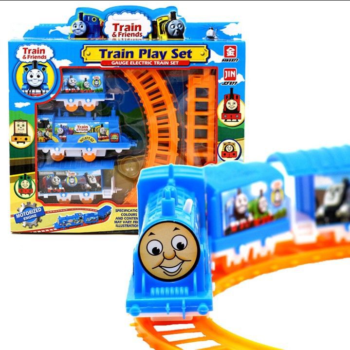Thomas Electric Train Assembled Track Set Simulation Car Boys and Girls Children's Toy Birthday Gift