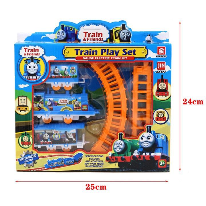 Thomas Electric Train Assembled Track Set Simulation Car Boys and Girls Children's Toy Birthday Gift
