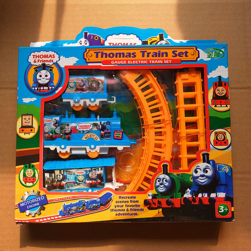 Thomas Electric Train Assembled Track Set Simulation Car Boys and Girls Children's Toy Birthday Gift
