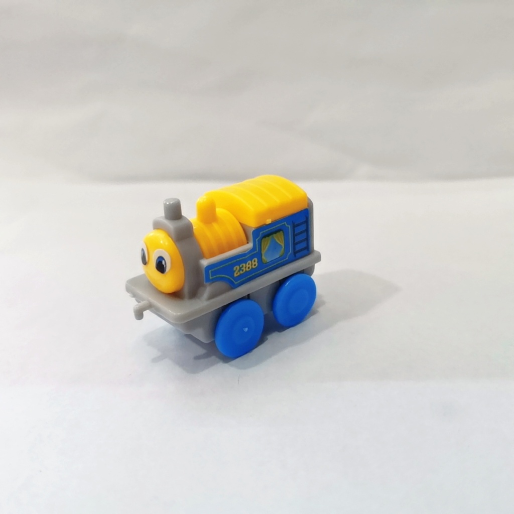 Children's New Four-Color Assembled Small Train Boy's Small Toy Capsule Toy Small Gift Food Capsule Toy Kinder Joy