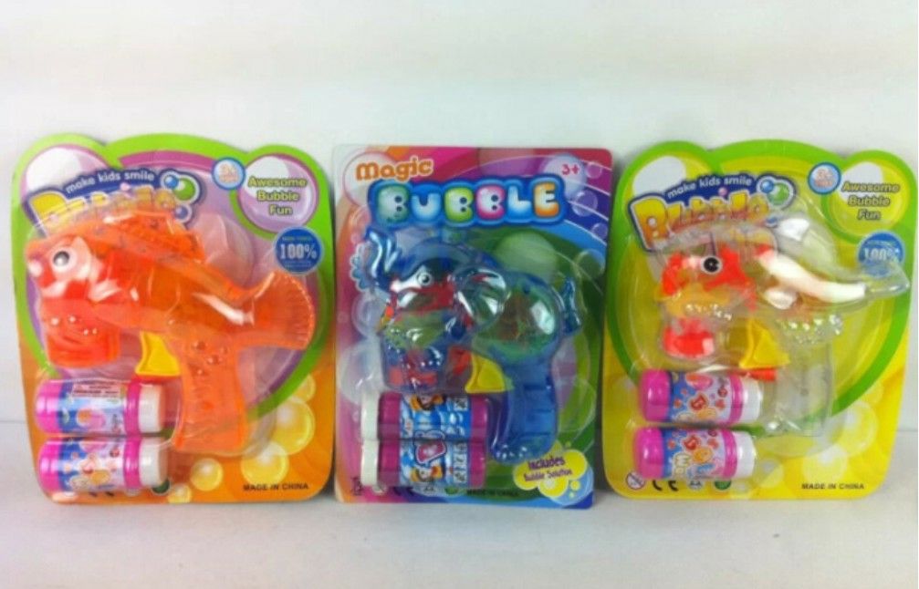 Bubble gun manufacturers sell well