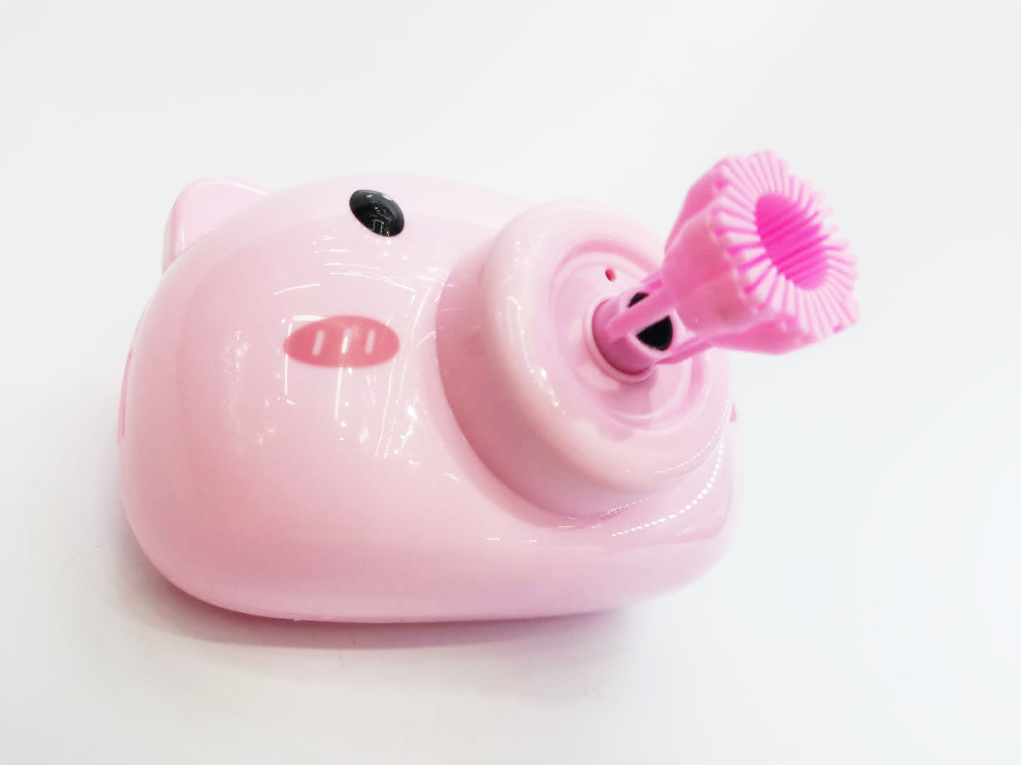 A OEM Grid Red hot style Piglet camera Bubble Electric Light Music Bubble Gun Two color Mix