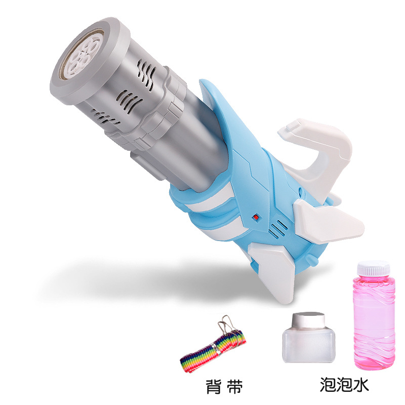 Douyin Same Gatling Bubble Gun Internet Hot Bubble Machine Bubble Blowing Toy Electric Toy Stall Hot Sale