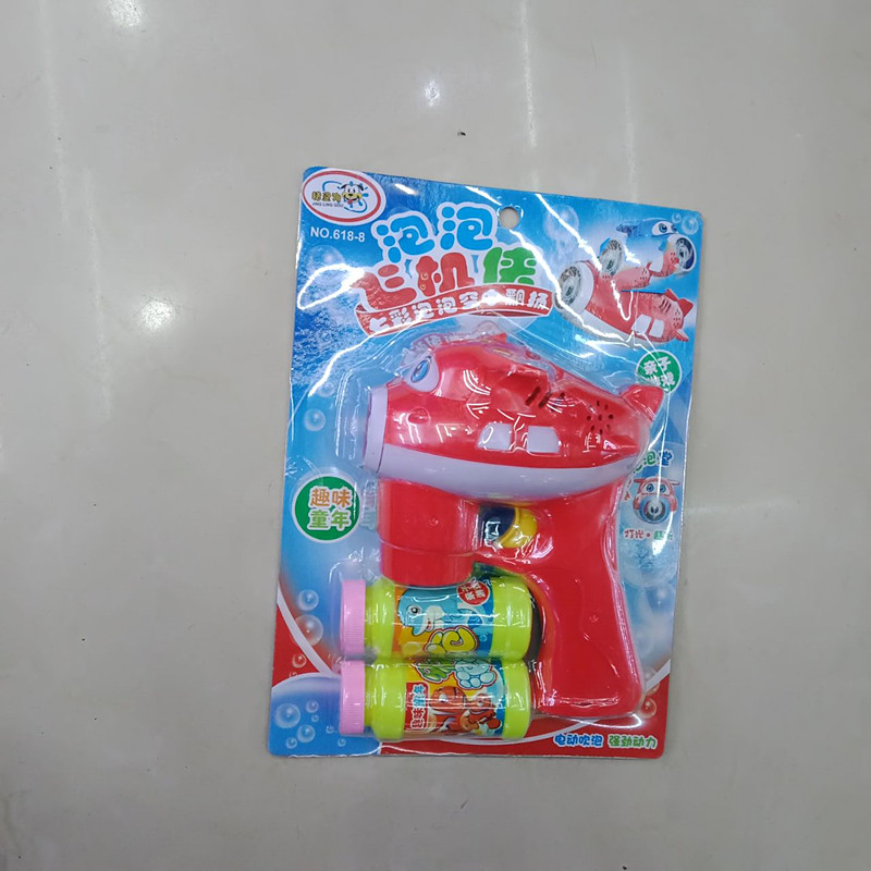 Bubble Gun Series Electric Bubble Gun Super Man Aircraft Model